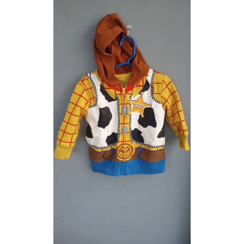 Disney Toy Story Woody Cowboy Hoodie EUC‎ 2t